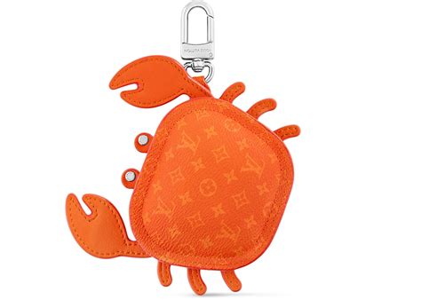 louis vuitton crab charm